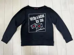 love toxic ブラック トレーナー S 140