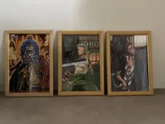 ONE PIECE ジグソーパズル 3点セット 額縁付き