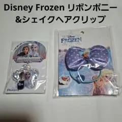 Disney Frozen リボンポニー &シェイクヘアクリップ セット
