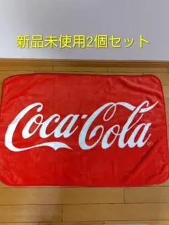 1枚】Coca-Cola オリジナルブランケット コカ・コーラ ロゴ入り - メルカリ