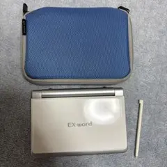 EX-word 電子辞書 シルバー ケース付き