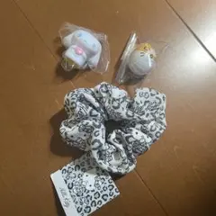 ハローキティ ヒョウ柄シュシュ他　3点セット