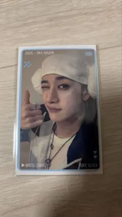 スキズ サウナ JYPポップアップ 購入特典 トレカ バンチャン