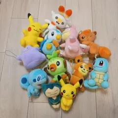 ポケモン ぬいぐるみ タグあり まとめ売りセット 10匹 - メルカリ
