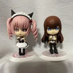 シュタインズゲート　牧瀬紅莉栖　フェイリスニャンニャン　フィギュア　ちびきゅん