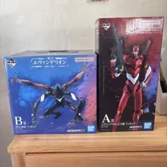 エヴァンゲリオン一番くじフィギュア A賞2号機・B賞9号機（未開封）