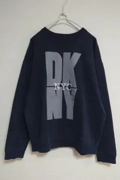 【90'sアメリカ製】DKNY / ダナキャラン ヴィンテージ スウェット L