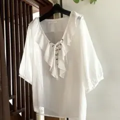 チュニック7部袖　美品のサムネイル