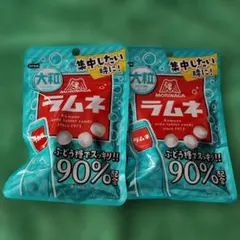 森永製菓 大粒ラムネ 2袋セット 賞味期限2027,5