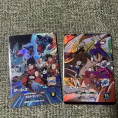 ドラゴンボールZ カード 2枚セット 孫悟空 ターレス ドラゴンボールスーパーダイバーズ ターレス 孫悟空:少年期 2枚セット