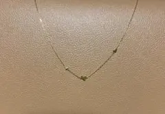 希少☆AHKAH blanc アーカーブランX'mas限定 ミルハートネックレス