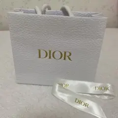 DIOR ショップ袋 ミニサイズ＋リボン