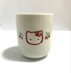 激レア希少品 サンリオ2000年製 ハローキティ 陶器 湯呑み茶碗