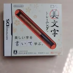 美文字トレーニング Nintendo DS