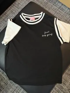 RabyRaby メッセージプリント トップス