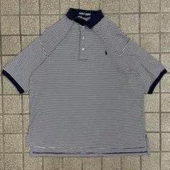 90’s POLO GOLF ラルフローレン ボーダー ポロシャツ Lのサムネイル