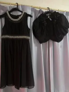 ブラックドレス　ボレロ　セット　9号