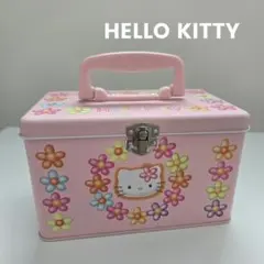 Hello Kitty 円筒形収納ボックス 缶ケース 新品未使用 カオハナ - メルカリ