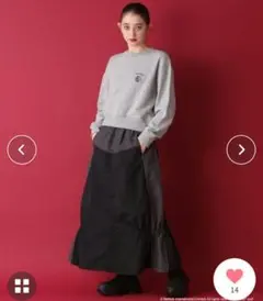JEANASIS【Reebok】スカート
