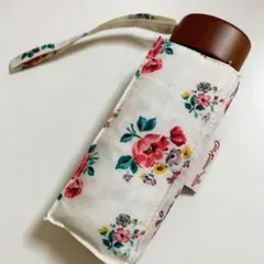 1回のみ　Cath Kidston 花柄 折りたたみ傘 アイボリー
