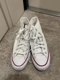 CONVERSE ALL STAR ホワイト ハイカットスニーカー 23.5