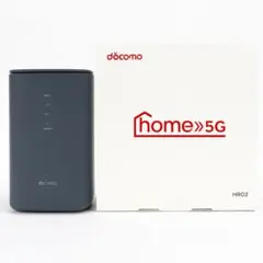 docomo HR02 モバイルルーター 5G グレー