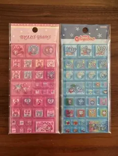 mezzo piano Angel Blue タイルシール 2種セット