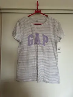 GAP 半袖Tシャツ ボーダー柄 Mサイズ グレー