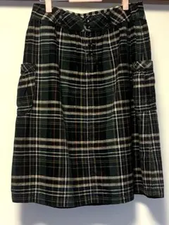 CUBE SHUGARチェック柄スカート