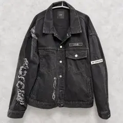 美品✨ 激レアJ.S.B. デニムジャケット ダメージ加工 M 三代目JSB