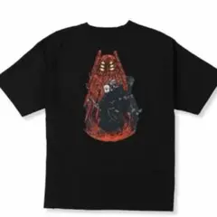 メンズ キーホルダー付Tシャツ 大ダーク 林田球