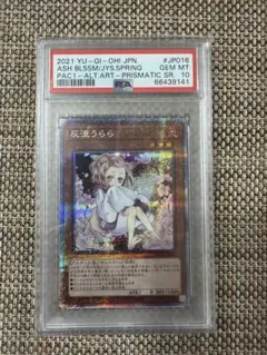 メルカリ便　遊戯王 灰流うらら　25th クオシク　 PSA10 PSA10】遊戯王 灰流うらら 25th 絵違い QCAC - メルカリ