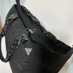 adidas アディダス トートバッグ スポーツバッグ　黒