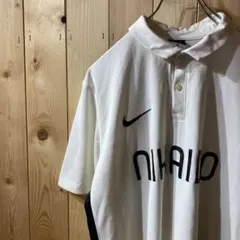 ss1435 NIKE ナイキ 半袖 ポロシャツ メッシュ 背番号 メンズ M