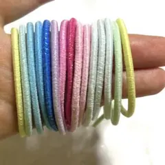 ヘアゴム欲しいカラー3〜８本選んで！