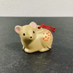 ⭐️美品⭐️【作家作品】ねずみ ネズミ 子 金色 十二支 動物置物 インテリア