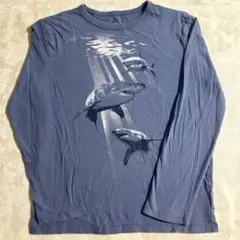GAP KIDS 長袖カットソー シャークプリント XL