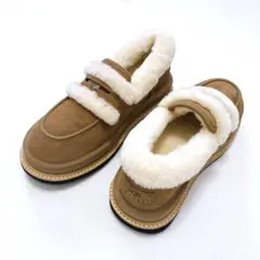 国内完売　美品 sacai×Ugg コラボローファー　チェスナット 25cmのサムネイル