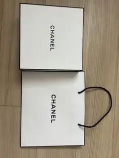 CHANELのボックスと紙袋セット