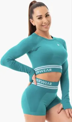 RYDERWEARクロップどうトップ　ライダーウェア　ロングスリーブ　未使用