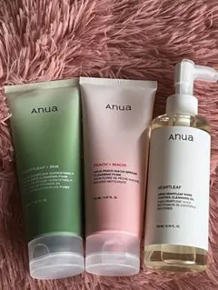 Anua クレンジングオイル.クレンジングフォーム3点セット