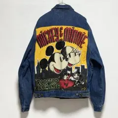 Vintage ミッキー ROOFTOP ROMANCE デニムジャケット L - メルカリ