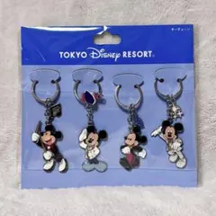 Disney ディズニー ランド リゾート ミッキー キーリング キーホルダー