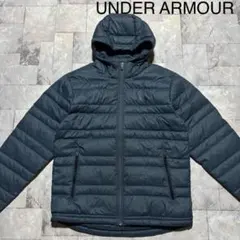 アンダーアーマー ダウンジャケット ナイロン ジップアップフード パーカー
