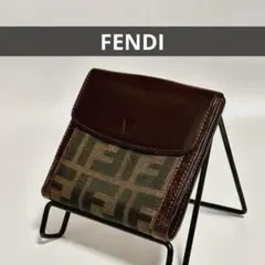 美品✨ FENDI ズッカ柄 二つ折り財布 コンパクトウォレット ユニセックスのサムネイル