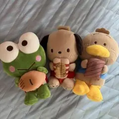 ポチャッコ あひるのペックル けろけろけろっぴ ぬいぐるみ