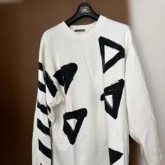 Issey Miyake アートプリント トレーナー