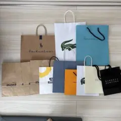 【まとめ売り】ショップ袋13枚　紙袋