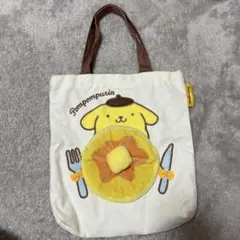 サンリオ　一番くじ　当たりくじ　ポムポムプリン　パンケーキ　トートバッグ