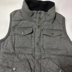 メンズ　ベスト　￼M ジーユー　グレー　トップス